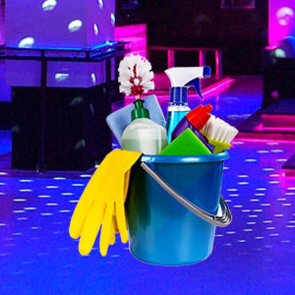 CLEANING OF BUSINESS PREMISES - BARS AND DISCO CLUBS